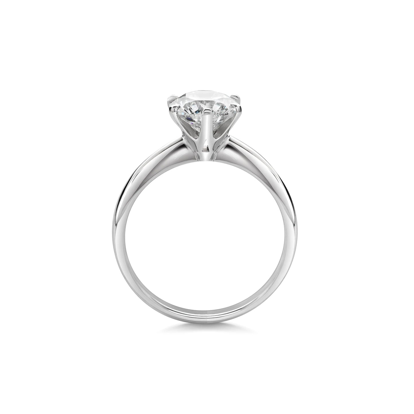 1.5ct Round F- VS1 Lab Grown Diamond Solitaire Engagement Ring