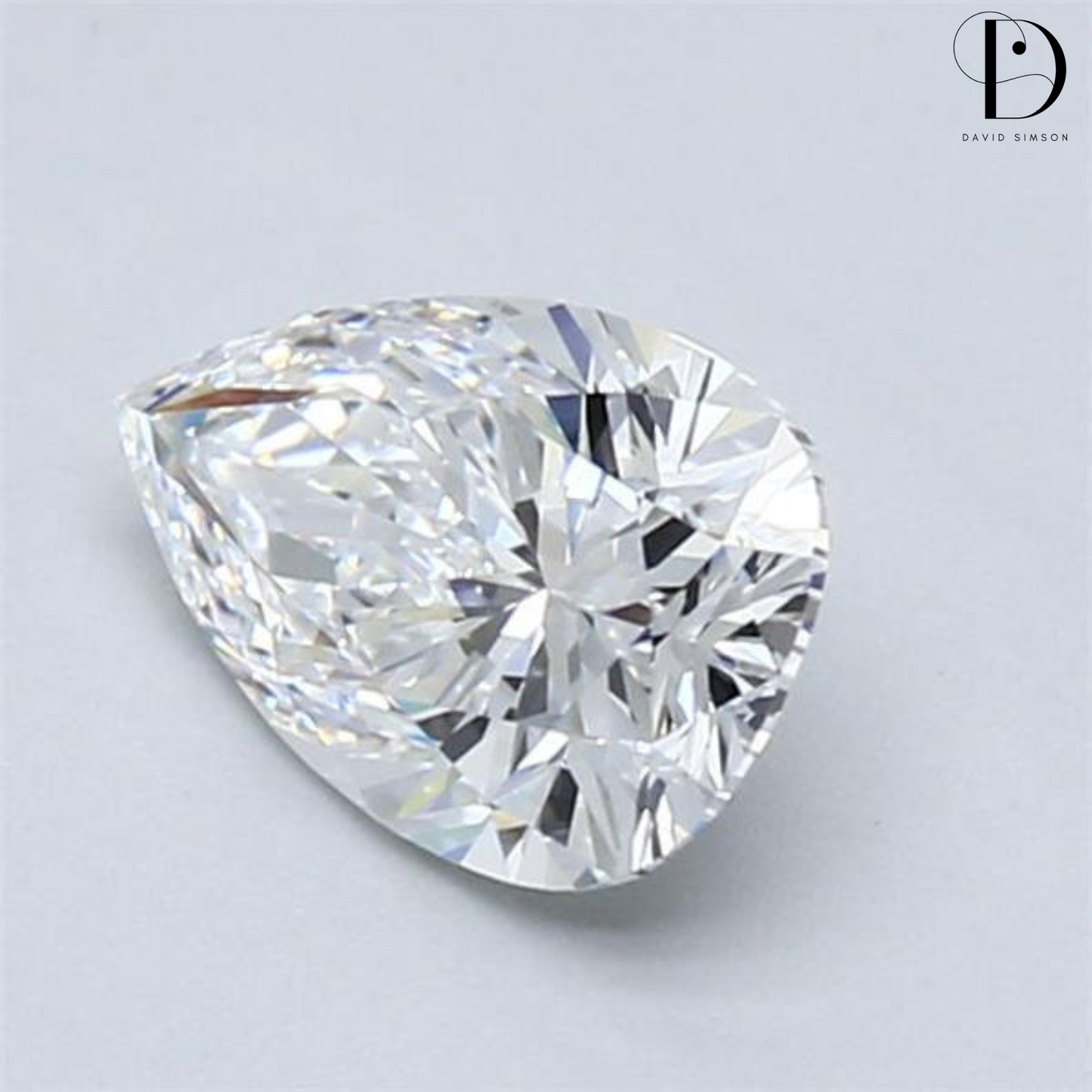 1.0CT Pear Cut Lab-Grown Diamond