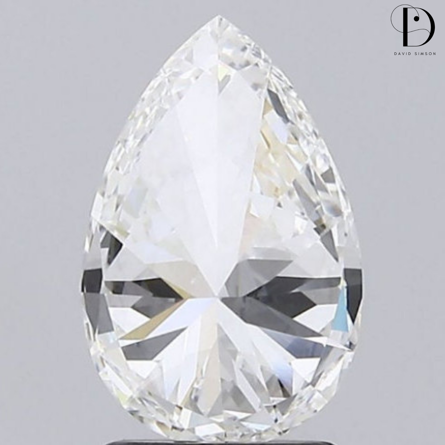 3.12CT Pear Cut Lab-Grown Diamond