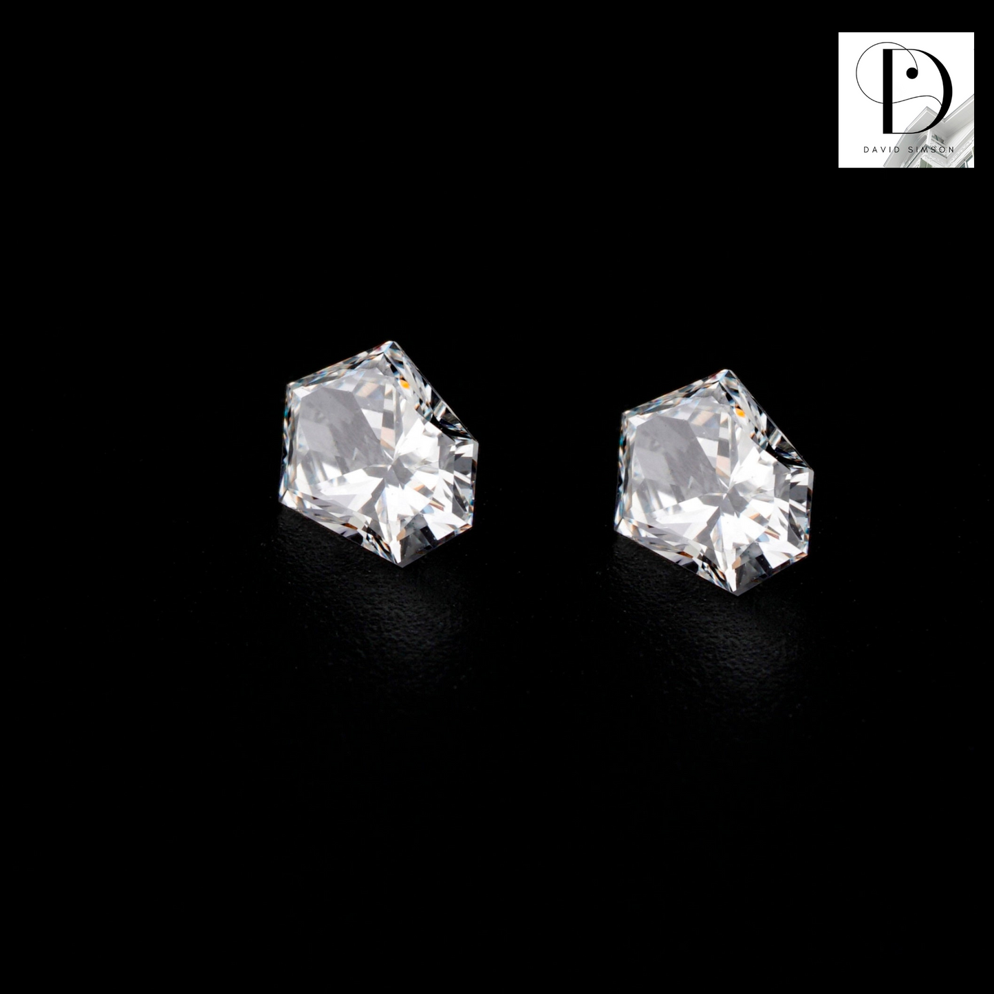 0.30CT Modified Shield Lab-Grown Diamond Pair