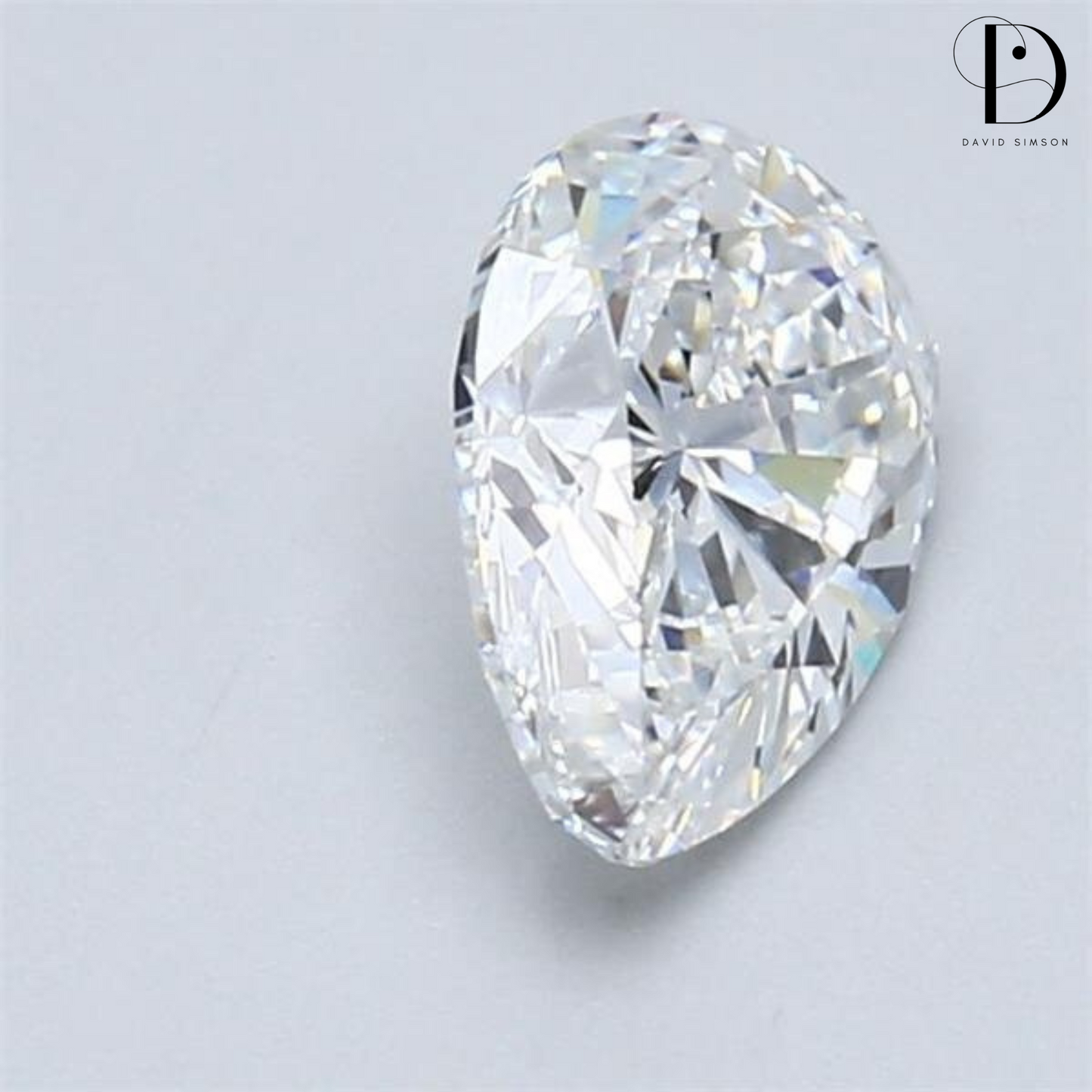 1.0CT Pear Cut Lab-Grown Diamond