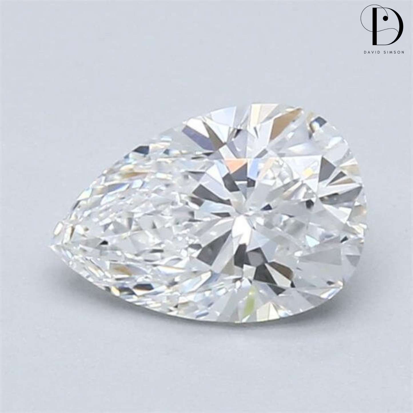 1.0CT Pear Cut Lab-Grown Diamond