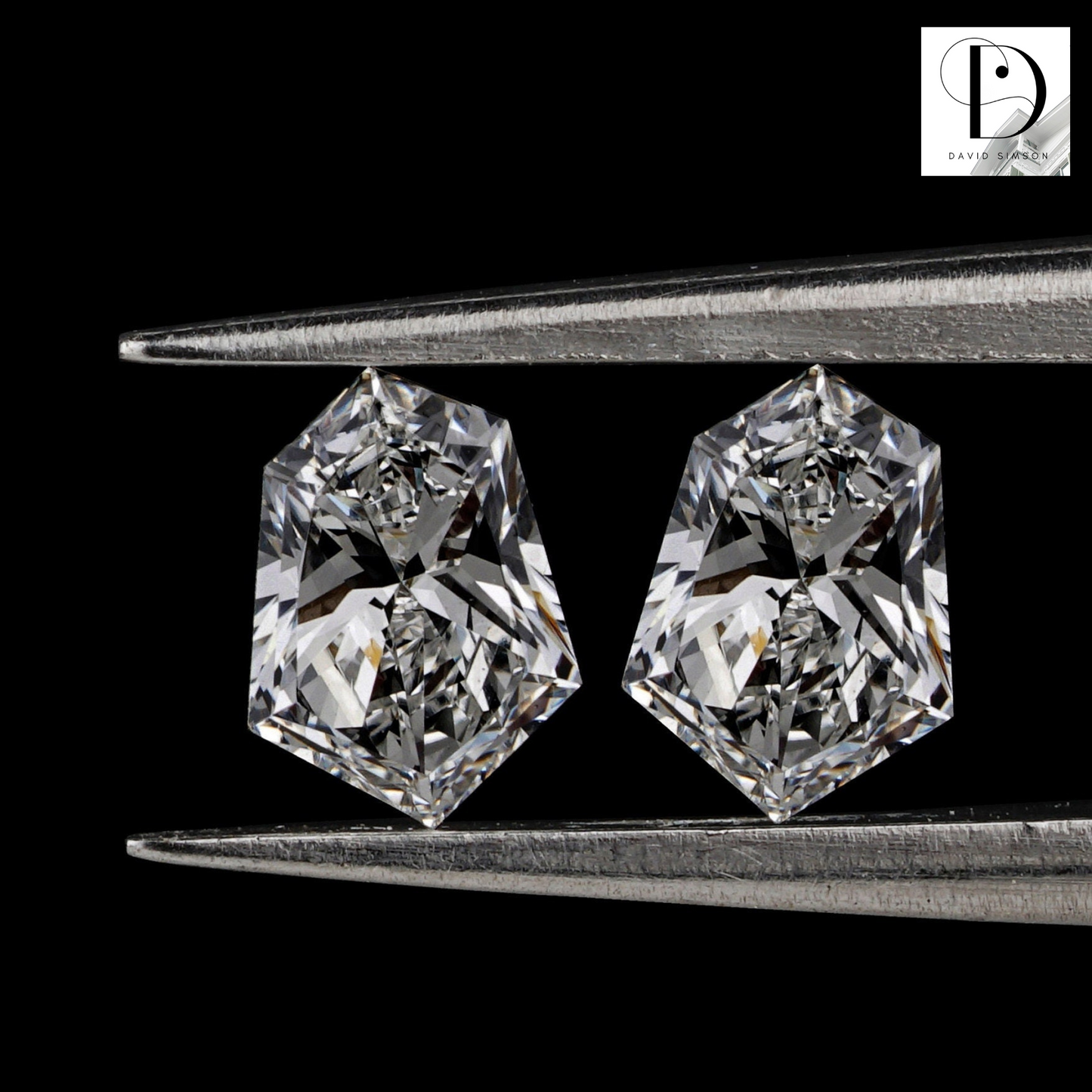 0.30CT Modified Shield Lab-Grown Diamond Pair