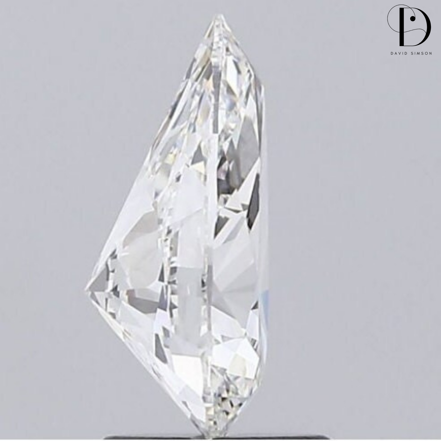 3.12CT Pear Cut Lab-Grown Diamond