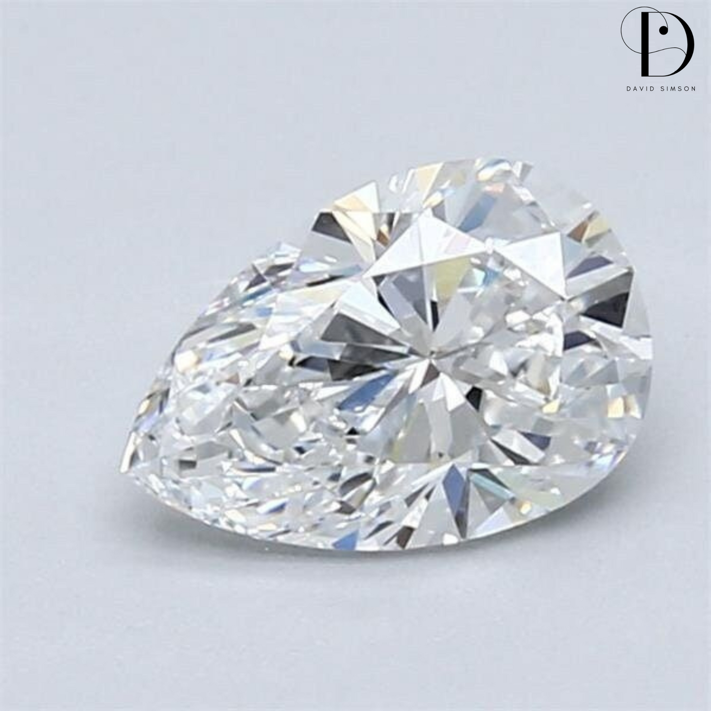 1.0CT Pear Cut Lab-Grown Diamond