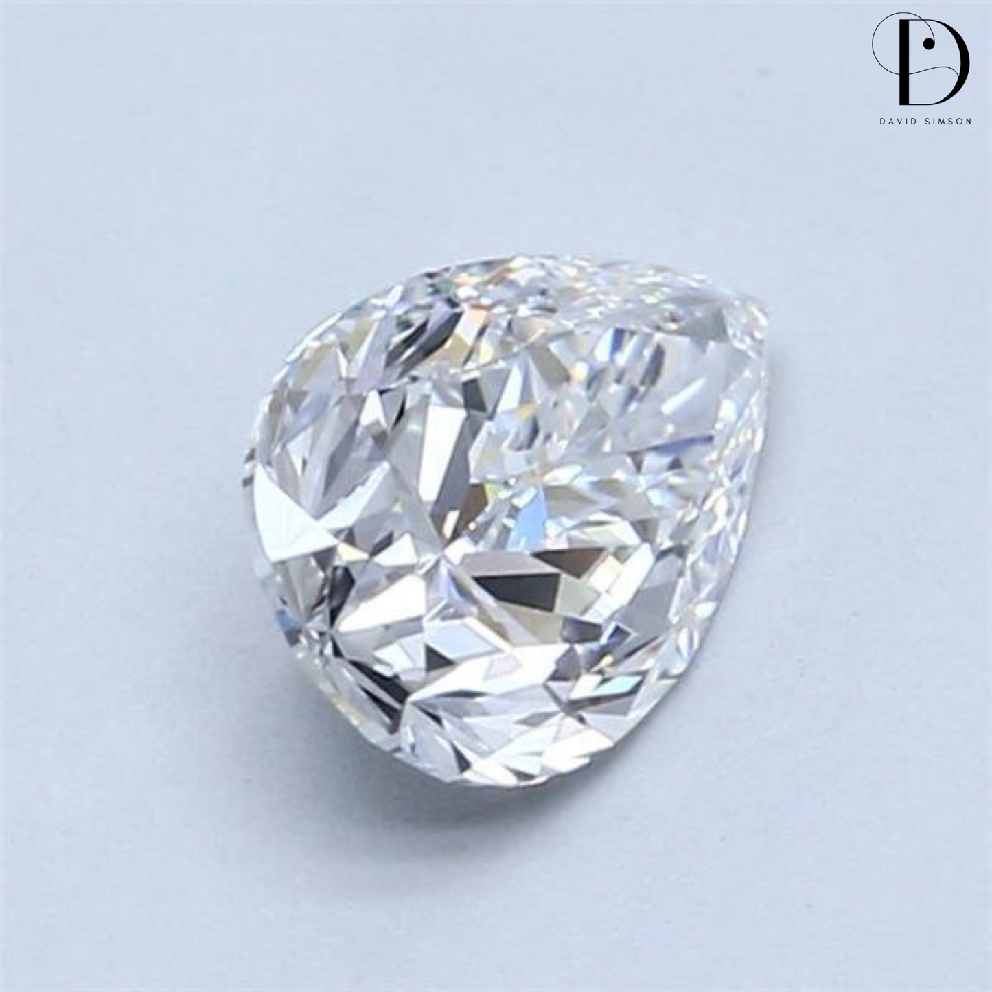 1.0CT Pear Cut Lab-Grown Diamond