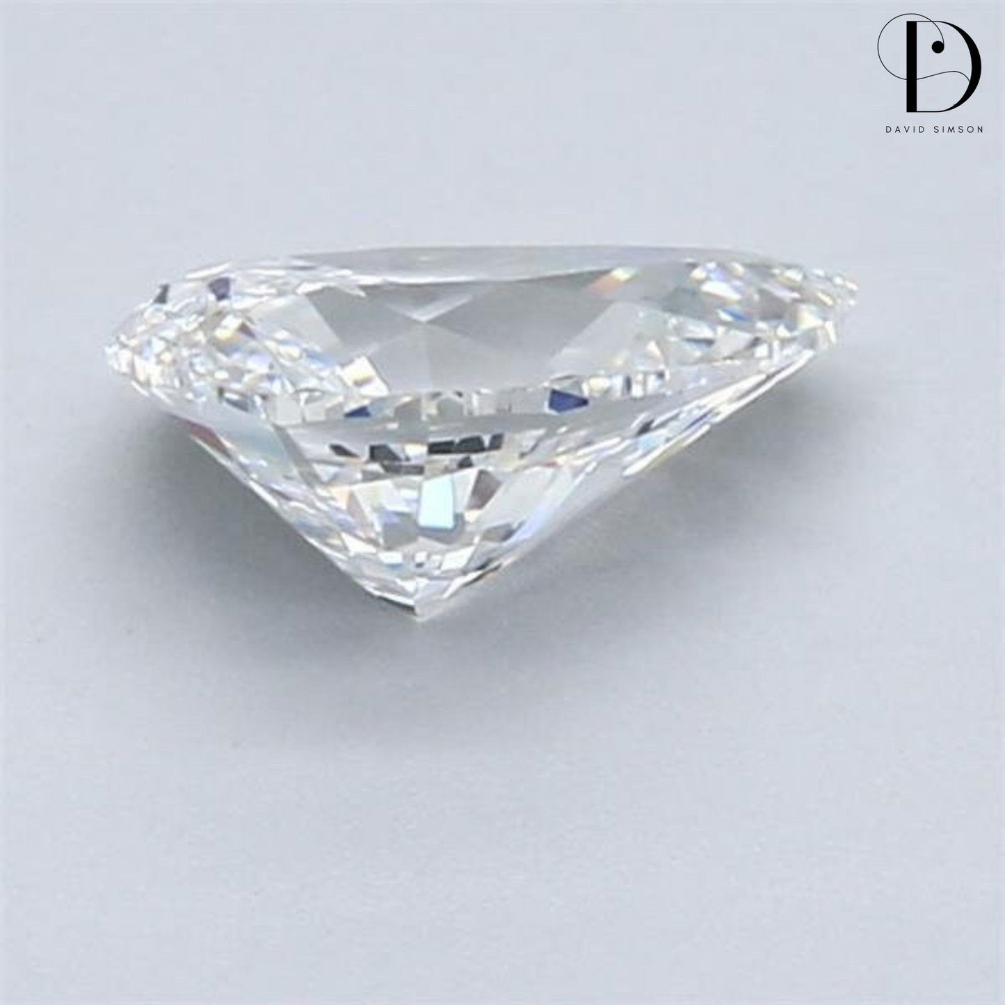 1.0CT Pear Cut Lab-Grown Diamond