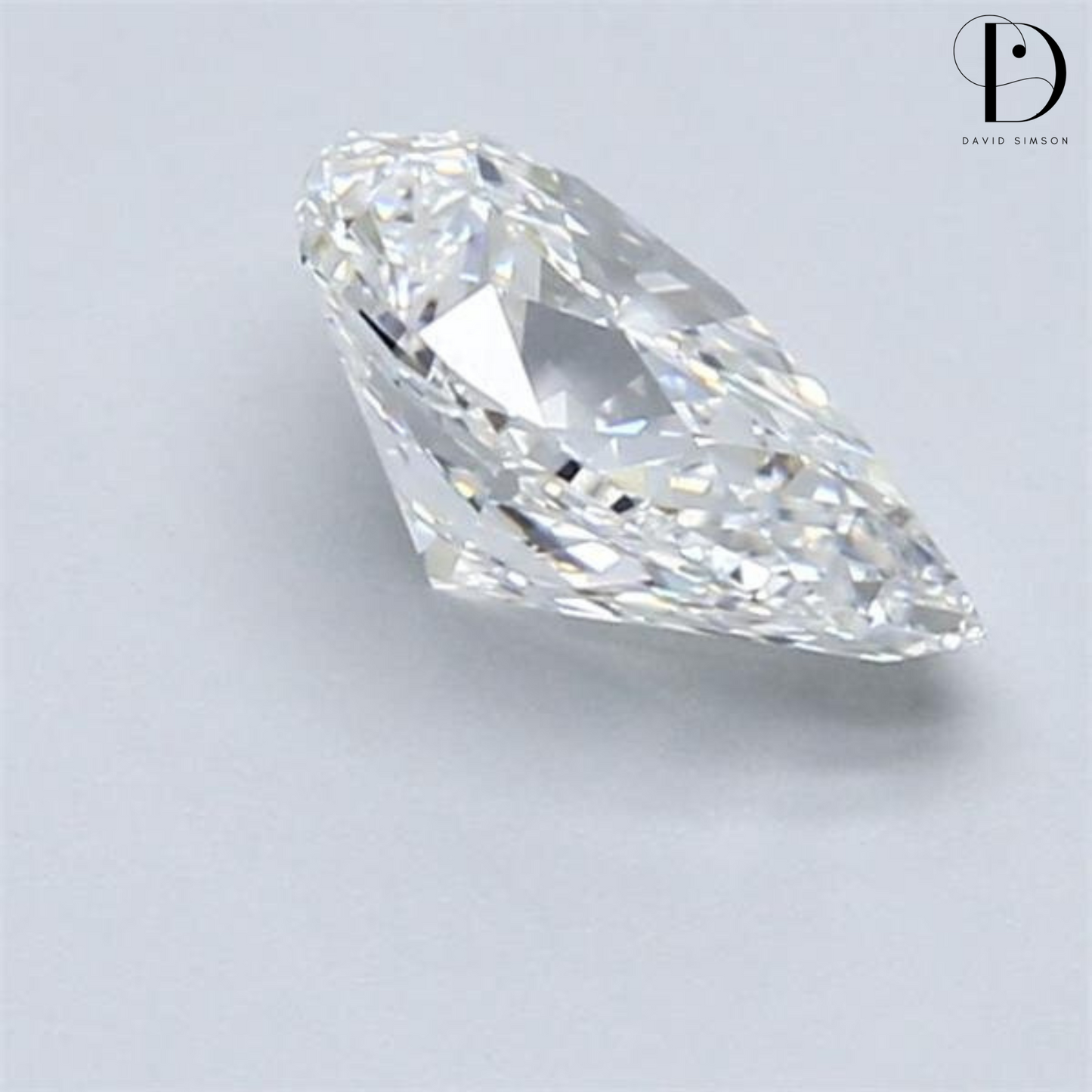 1.0CT Pear Cut Lab-Grown Diamond