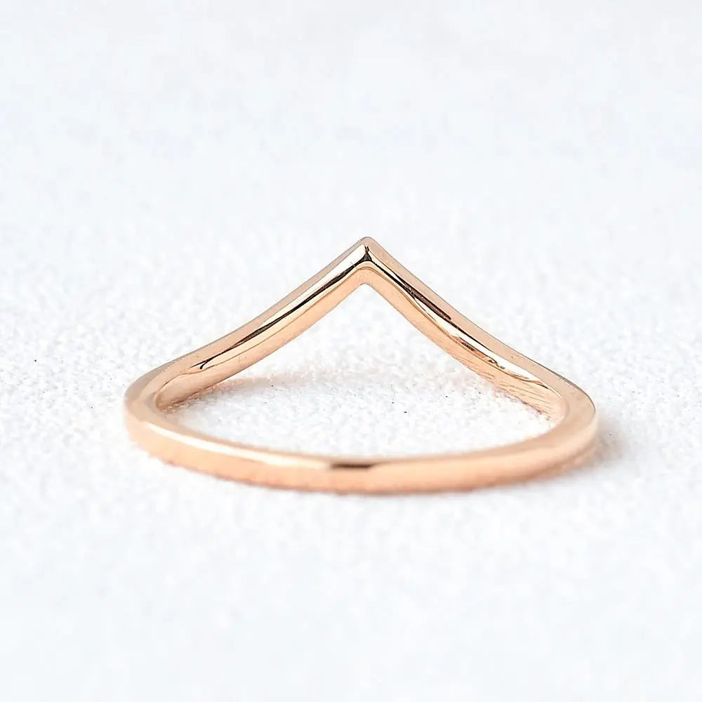 1.50MM Solid Gold Curved Perfect Stacking Band for All Rings