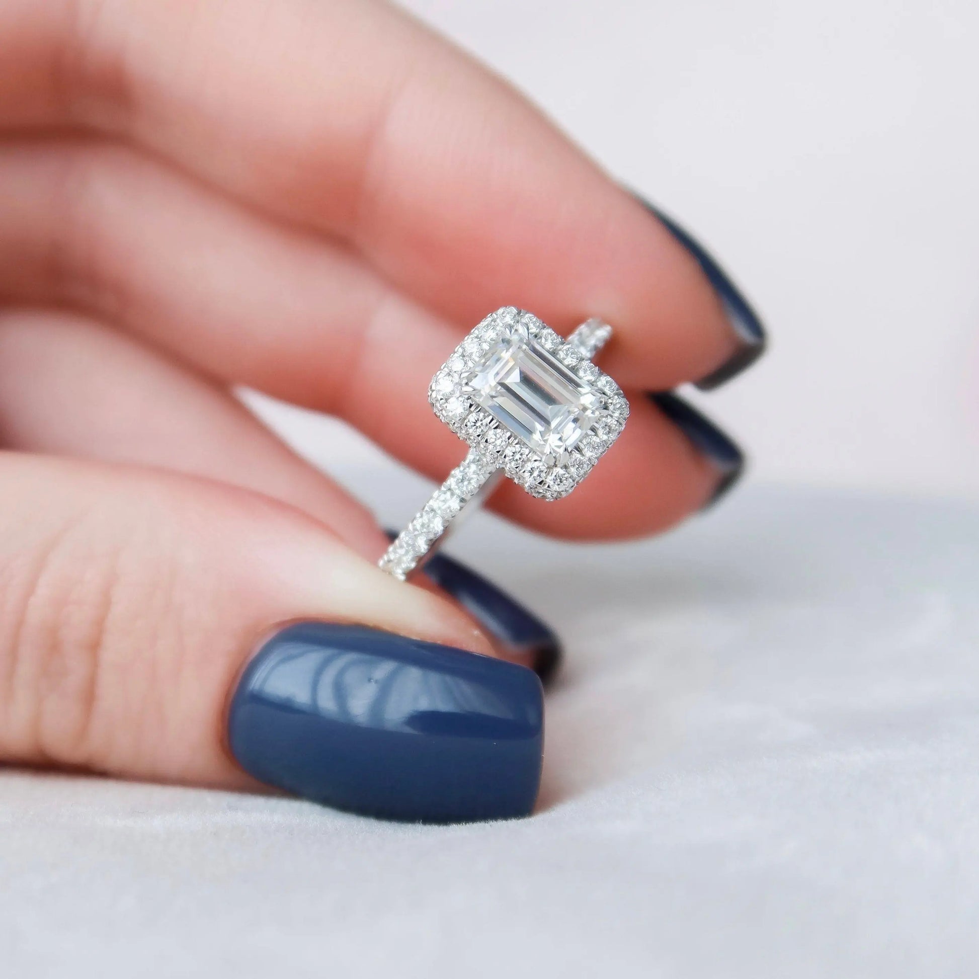 Moissanite Engagement Rings - MoissaniteCo.com