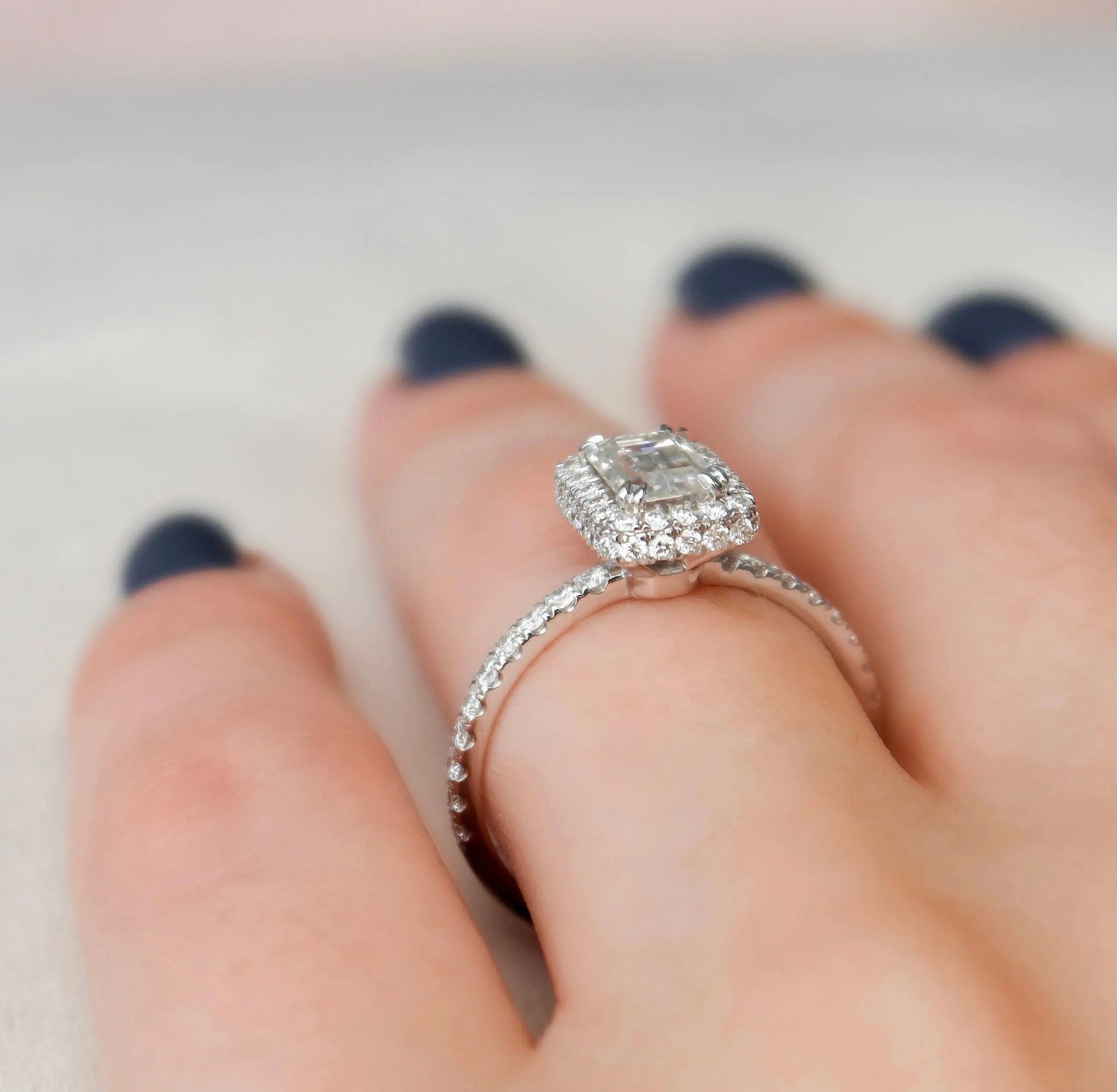 Moissanite Engagement Rings