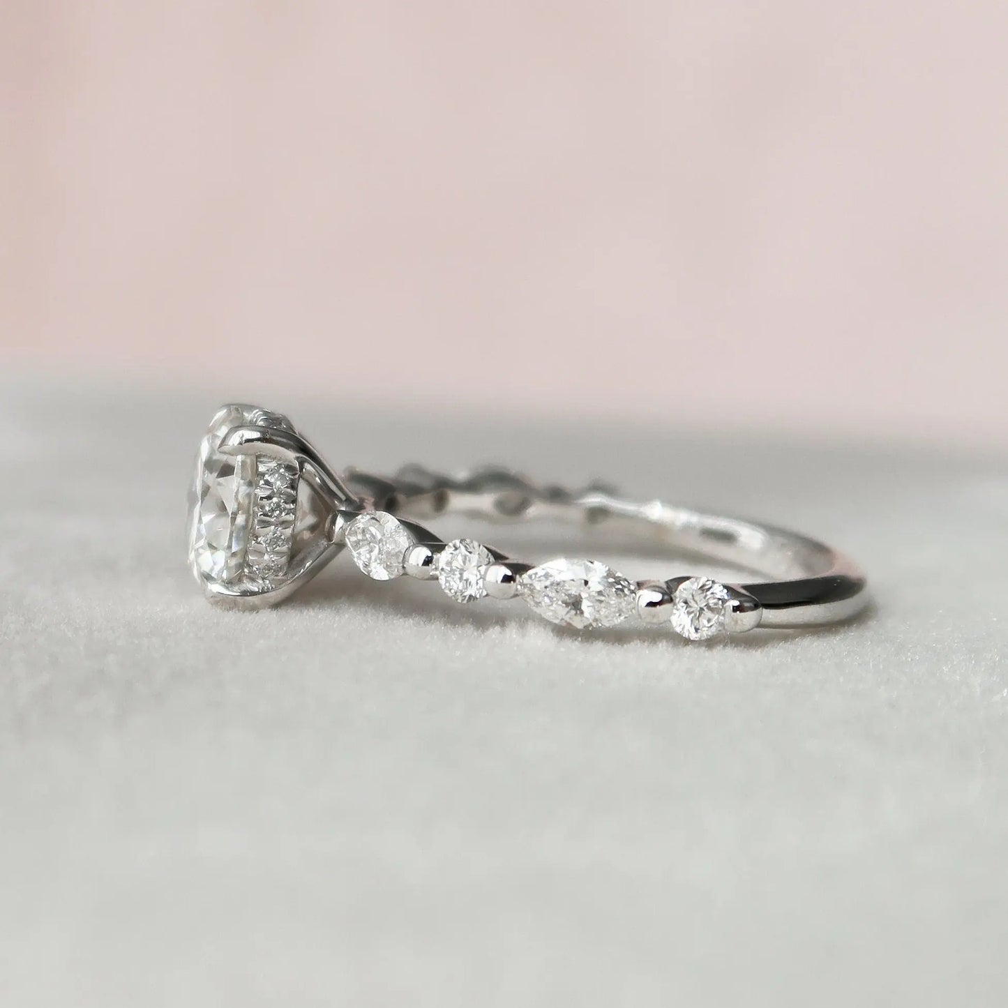 Moissanite Engagement Rings