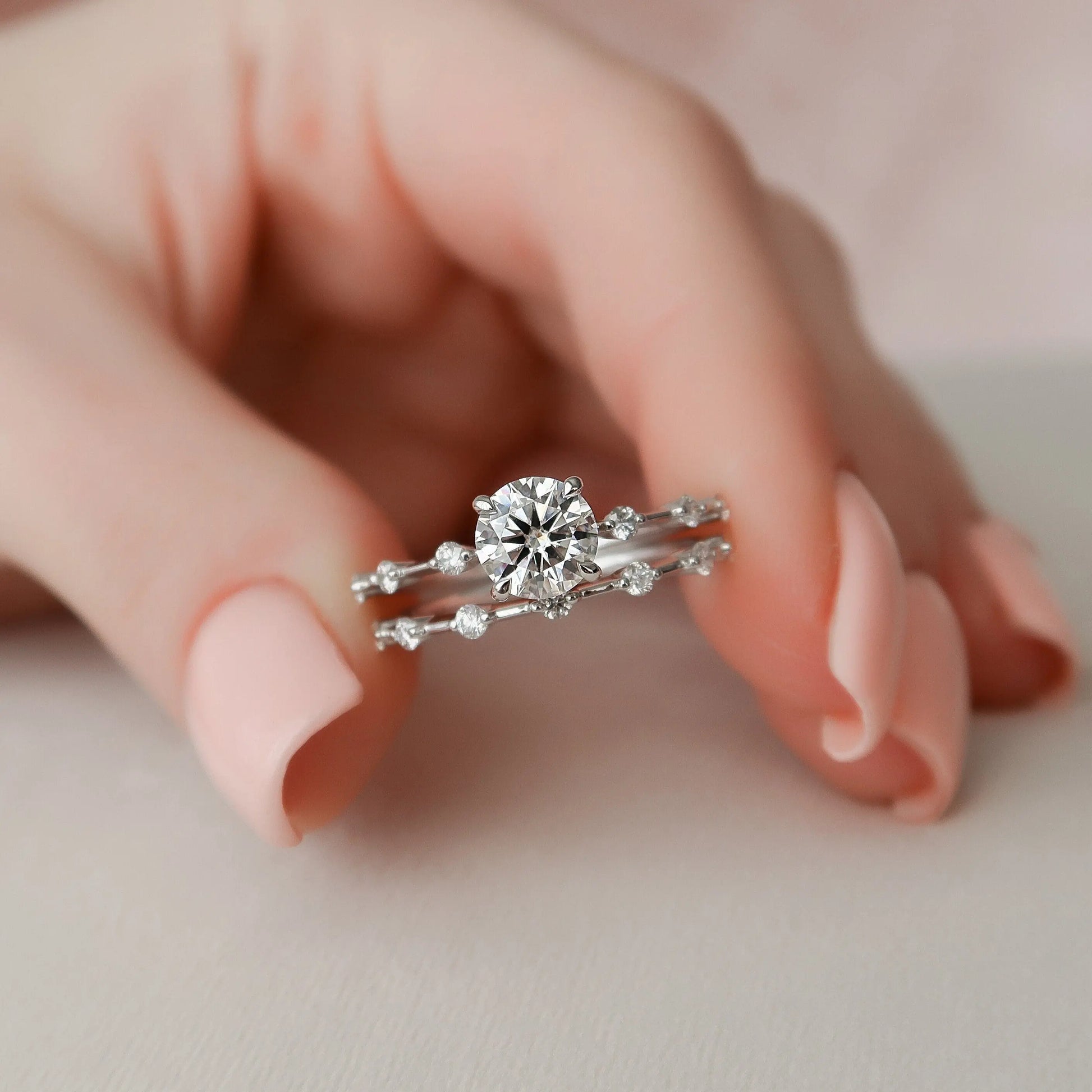 Moissanite Engagement Rings